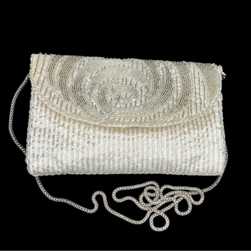 Unbranded Beaded Crossbody / Clutch - GUC